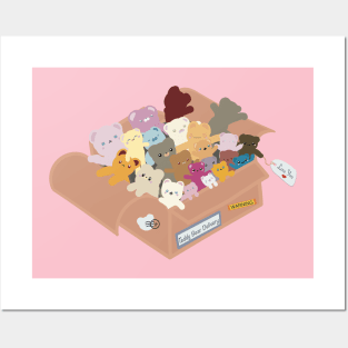 Box of Teddybears Posters and Art